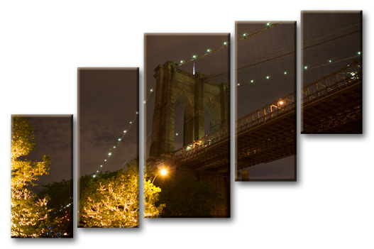 Модульная картина Бруклинский мост