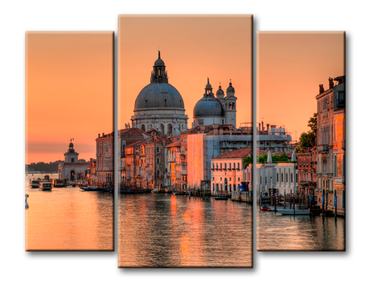 Модульная картина Вечерняя Венеция