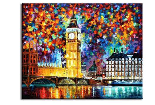 Декоративная картина Краски Лондона