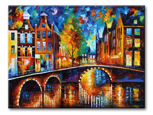 Декоративная картина The Bridges Of Amsterdam