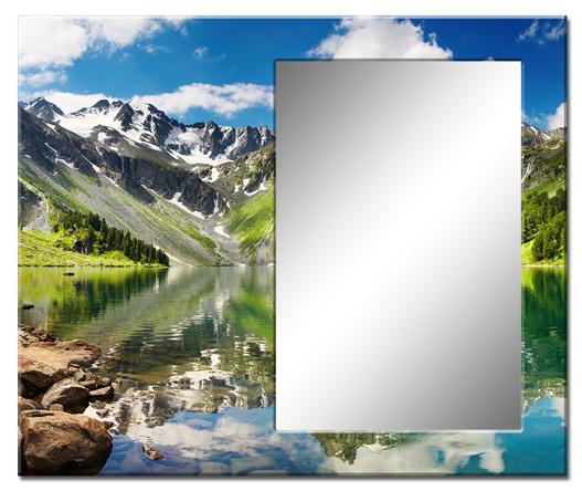 Декоративное зеркало Альпийское озеро
