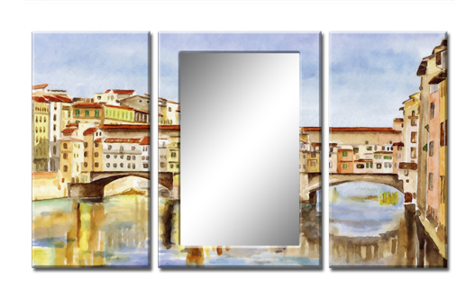Модульная картина Firenze - Ponte Vecchio