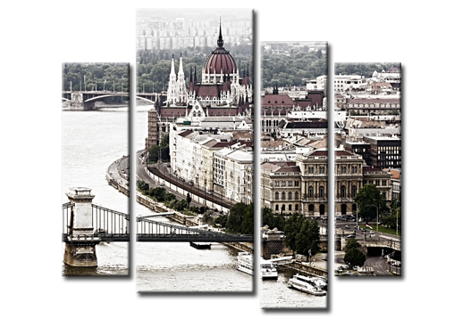 Модульная картина Пленительный Будапешт