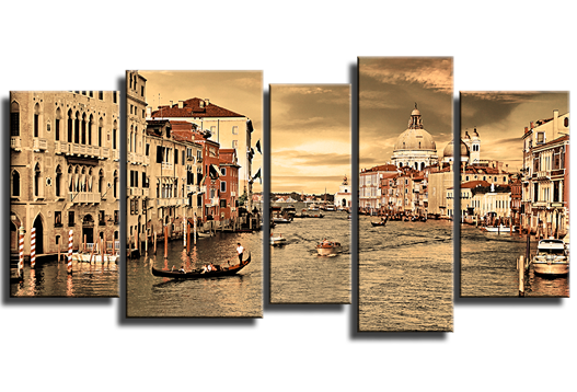 Модульная картина Таинственная Венеция
