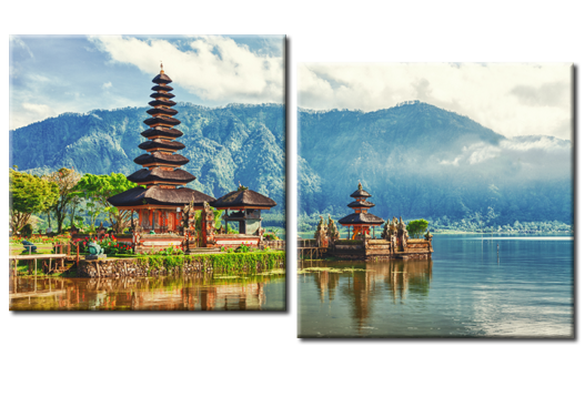 Модульная картина Великолепие Бали