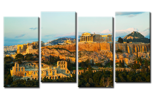 Модульная картина Афинский Акрополис