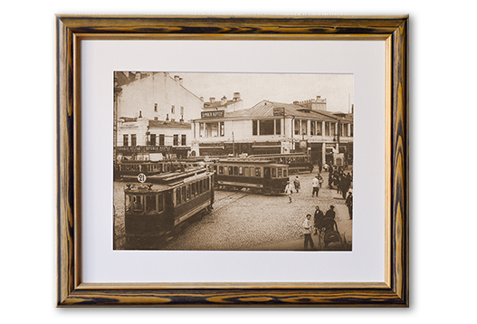 Фотокартина На-Лубянской-площади,-1925-год