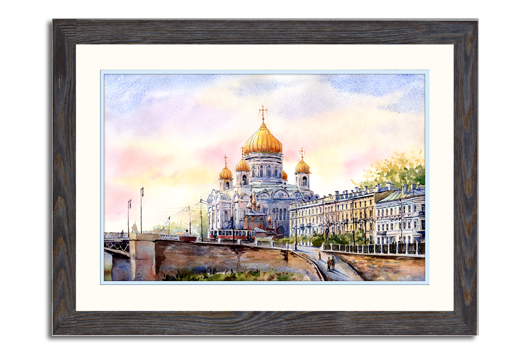 Декопостер Храм Христа Спасителя, Москва