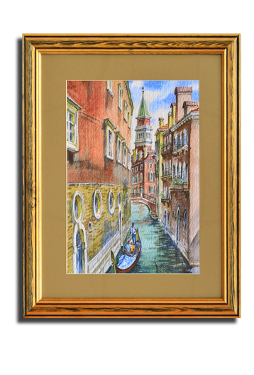 Декоративная картина Il Canale Di Venezia 3