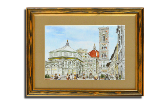 Декоративная картина Piazza del Duomo
