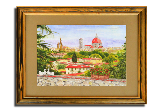 Декоративная картина Panorama di  Firenze