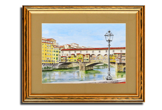 Декоративная картина Ponte Vecchio