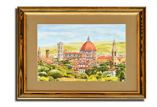 Декоративная картина Panorama il Duomo Firenze